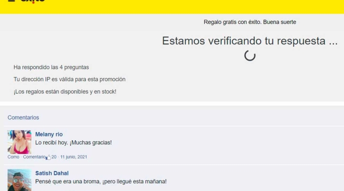 Estafa en WhatsApp suplanta al Éxito