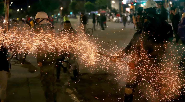 Protestas en Bogotá - Disturbios en Suba