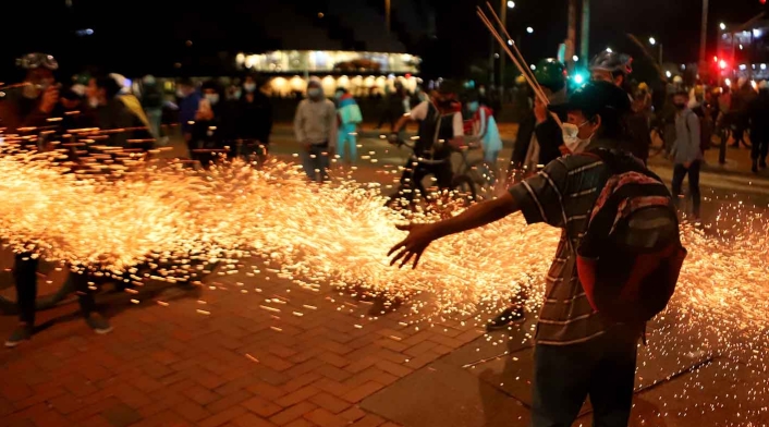 Protestas en Bogotá - Disturbios en Suba