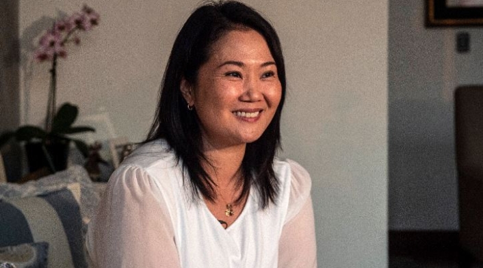 Keiko Fujimori, candidata a la presidencia del Perú