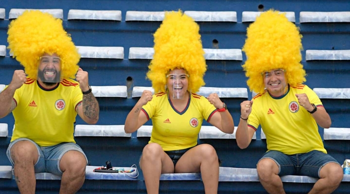 Hinchas Colombia Vs. Argentina