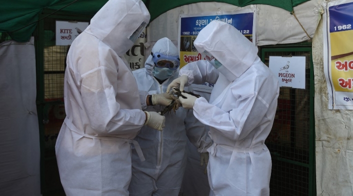 Personal sanitario atiende contagios