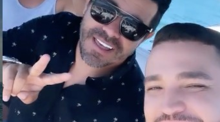 Piter Albeiro y Jessi Uribe en Miami