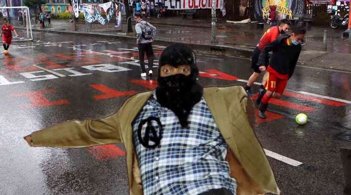 Protestas de estudiantes de la Universidad Pedagógica