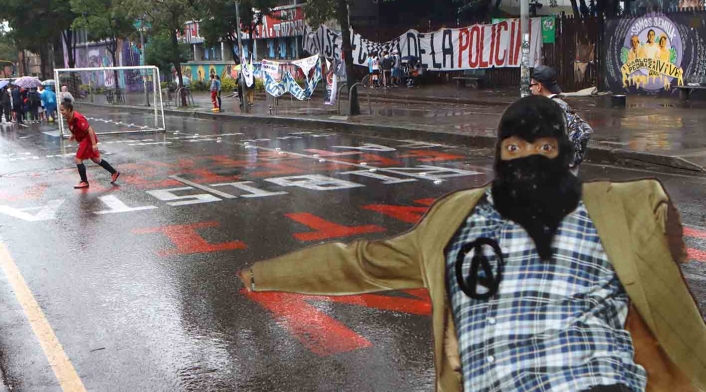 Protestas de estudiantes de la Universidad Pedagógica