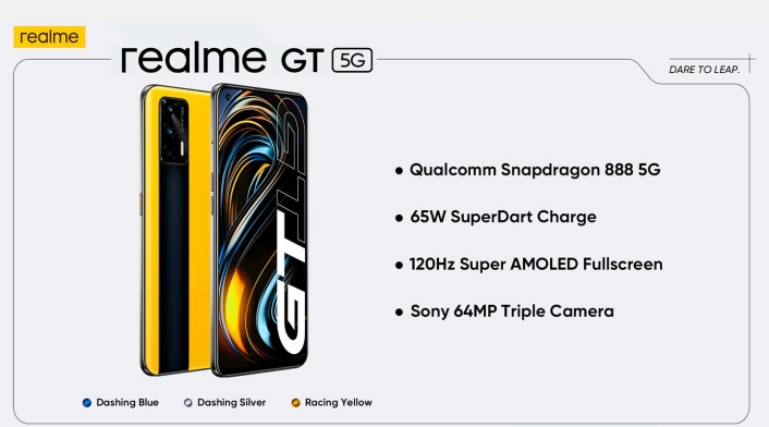 Realme GT, nuevo smartphone gama alta