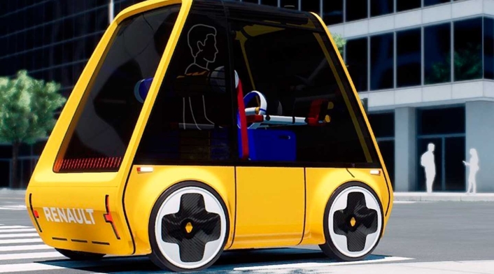 Renault Höga, concepto de auto ensamblable