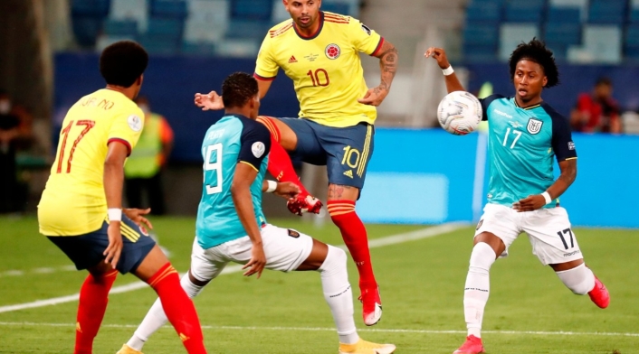 Selección Colombia Vs. Ecuador - Copa América Selección Colombia Vs. Ecuador - Copa América