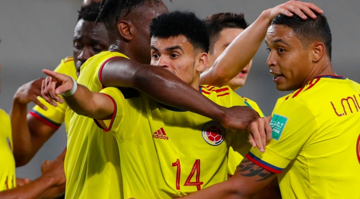 Selección Colombia Vs. Perú - Luis Díaz Selección Colombia Vs. Perú - Luis Díaz