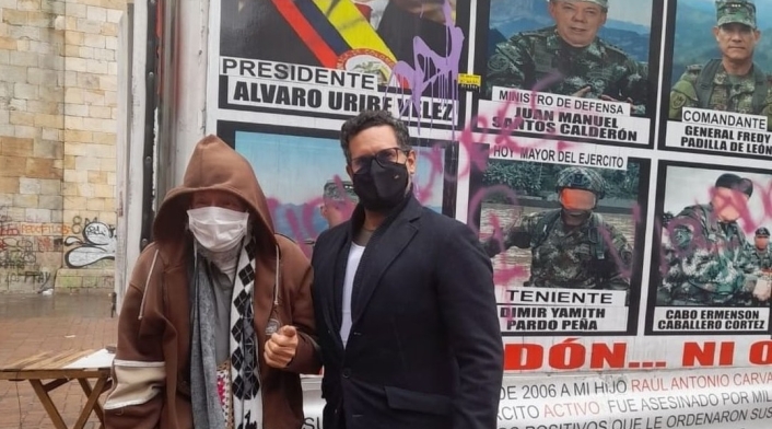 Raúl Carvajal padre de víctima de los 'falsos positivos'