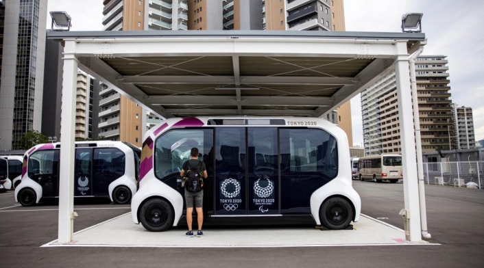Buses Villa olímpica Tokio 2020