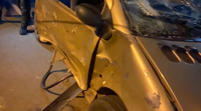 Carro afectado por onda explosiva en Cúcuta