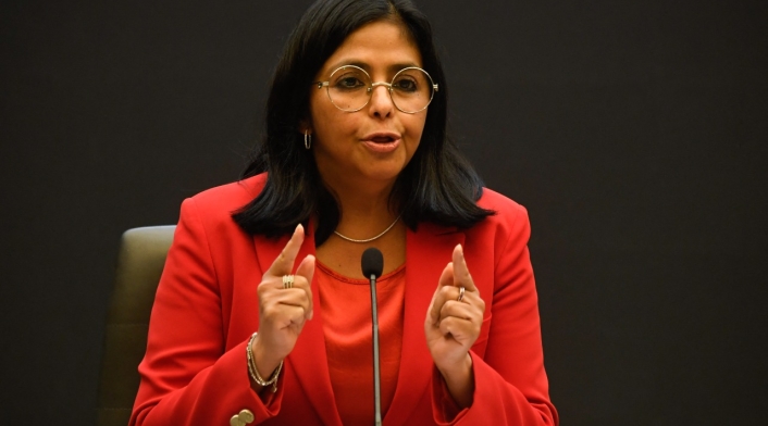 Delcy Rodríguez, vicepresidenta de Venezuela