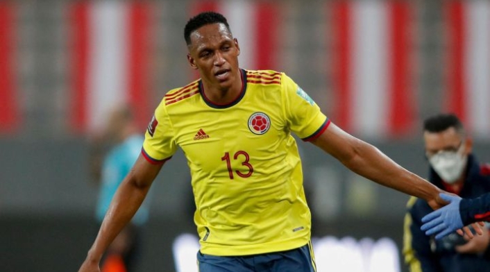 Yerry Mina, central colombiano