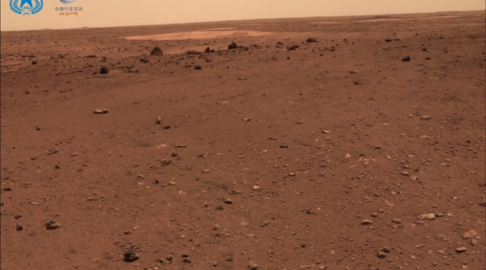 Así es el suelo de Marte tras fotografía tomada por el robot Zhurong