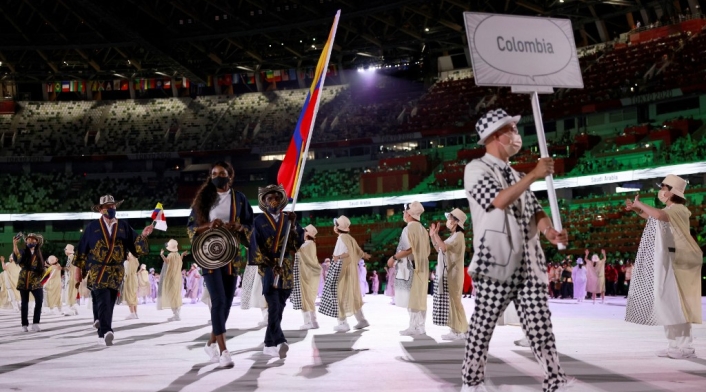 Juegos Olímpicos 2021 desfile inaugural