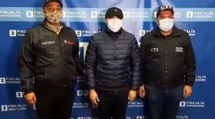 Captura del senador Richard Aguilar en Bogotá