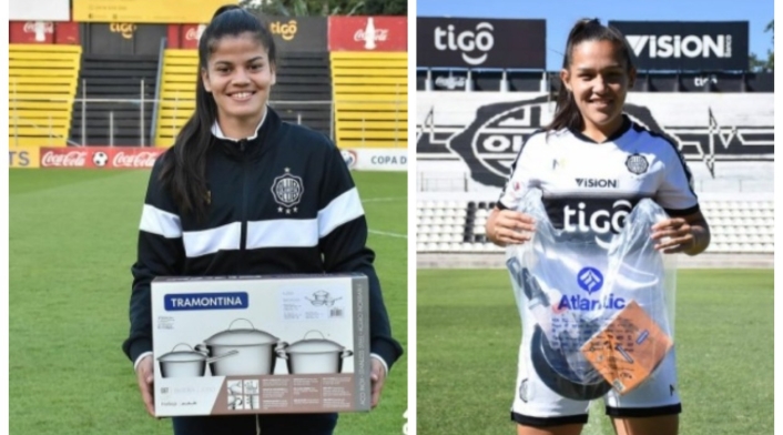 Dahiana Bogarín y Karina Castellanos - Olimpia
