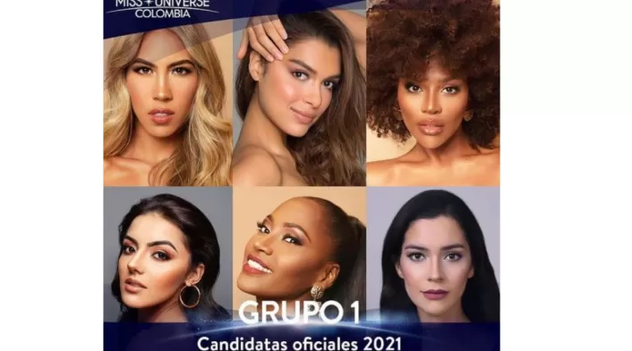 Candidatas de Miss Universe Colombia 2021