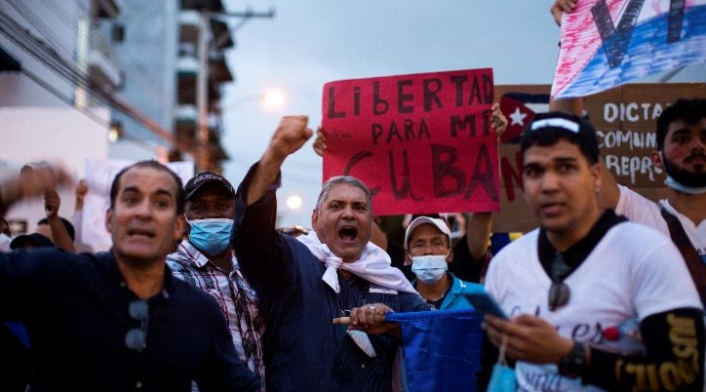 Manifestaciones en Cuba