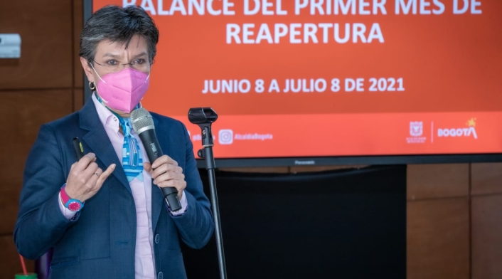 Alcaldesa de Bogotá, Claudia López