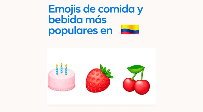 Emoji más populares en Colombia, según Facebook