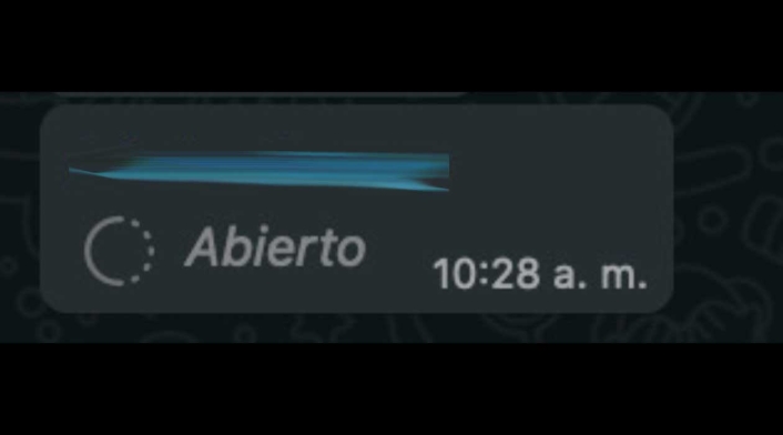 WhatsApp foto que se autodestruye