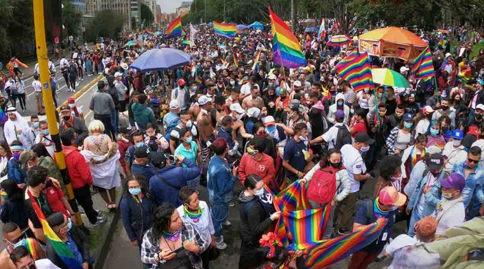 Marcha del Orgullo Gay en Bogotá