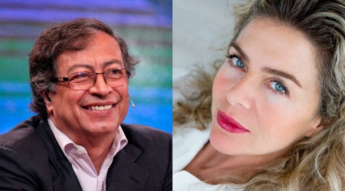 Gustavo Petro y Margarita Rosa de Francisco