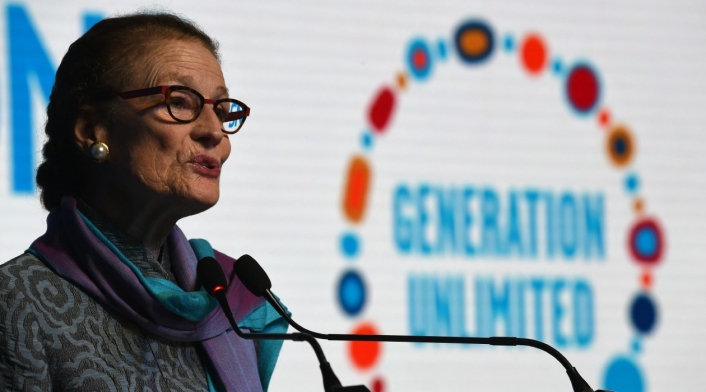 Henrietta Fore, directora de Unicef.