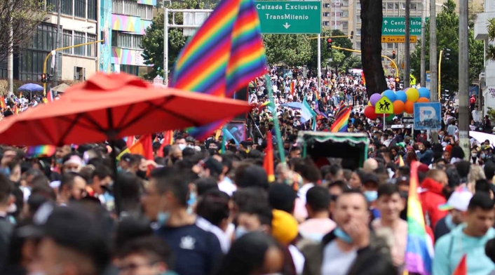 Marcha del Orgullo Gay en Bogotá