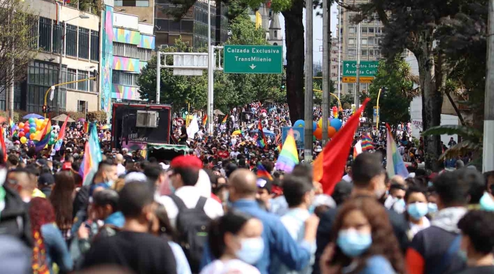 Marcha del Orgullo Gay en Bogotá