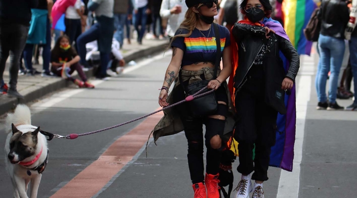 Marcha del Orgullo Gay en Bogotá