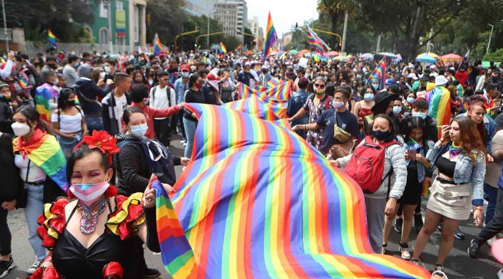 Marcha del Orgullo Gay en Bogotá