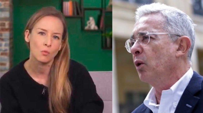 Inna Afinogenova y Alvaro Uribe Inna Afinogenova y Alvaro Uribe
