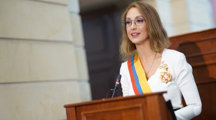 Jennifer Arias, presidenta de la Cámara de Representantes