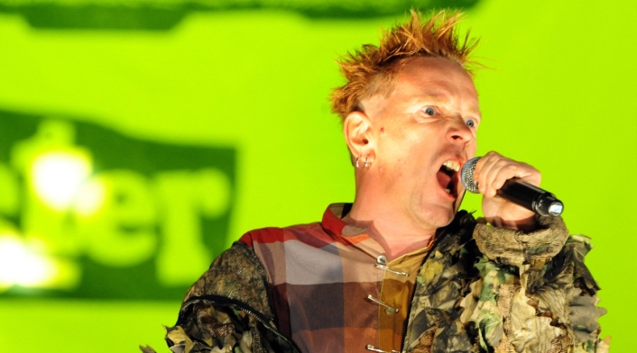 Johnny Rotten, de los Sex Pistols