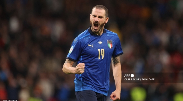 Leonardo Bonucci, jugador de la Selección de Italia