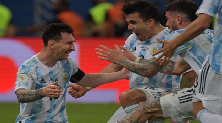 Lionel Messi, campeón de la Copa América
