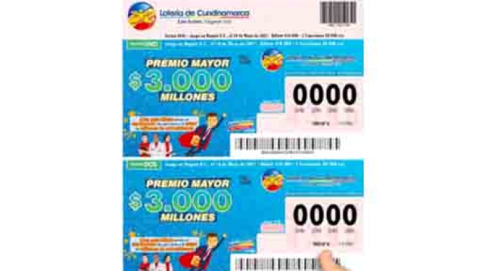 Lotería de Cundinamarca resultados lunes 12 de julio: lotería Tolima