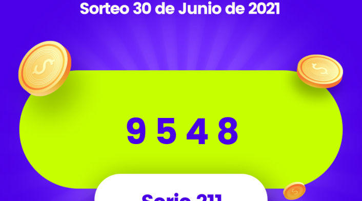 Lotería Valle último sorteo 30 de junio