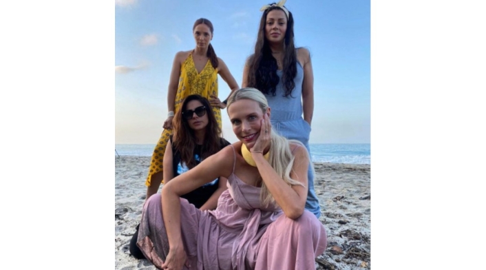 Marbelle, Catalina Maya, Viña Machado y Carla Giraldo