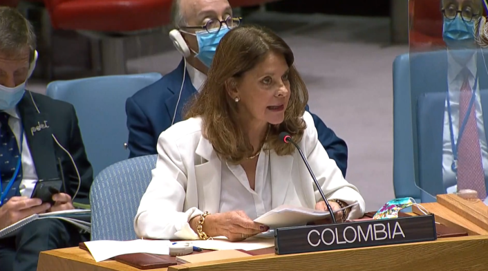 Canciller Marta Lucía Ramírez