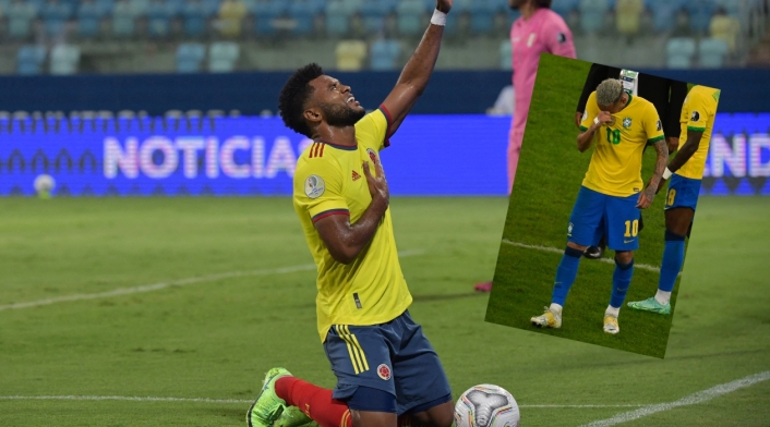 miguel angel borja seleccion colombia: burla neymar tras verlo llorar miguel angel borja seleccion colombia: burla neymar tras verlo llorar