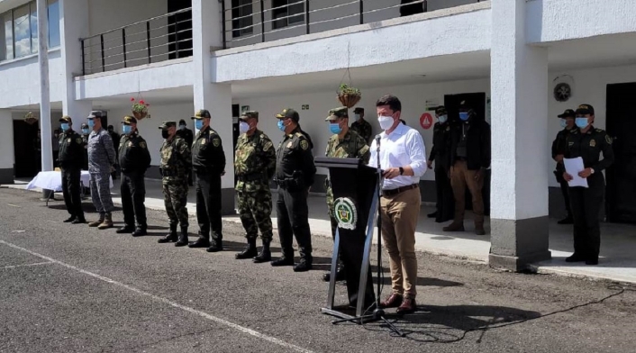 Ministro Defensa Diego Molano