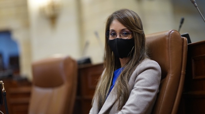Jennifer Arias, presidenta de la Cámara de Representantes