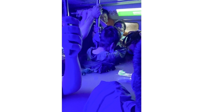 Inundación en Metro de China