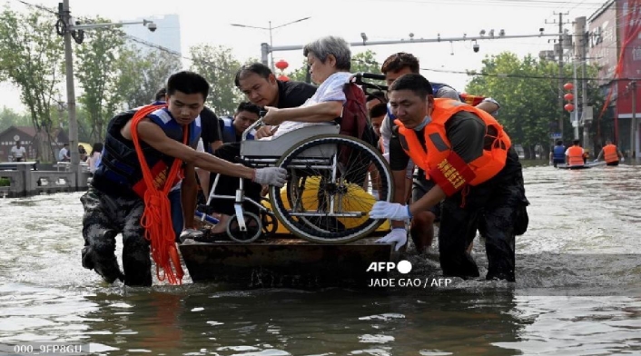 Inundaciones en China Inundaciones en China