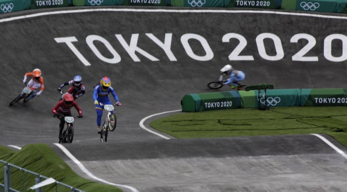 Mariana Pajón en el BMX de los Juegos Olímpicos