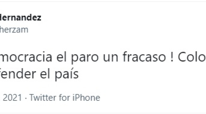 paro nacional noticias hoy: mario hernandez polémica sobre paro nacional